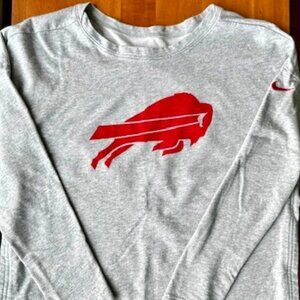 Women's Buffalo Bills - Nike mid-weight - long sleeve Gray Sweatshirt